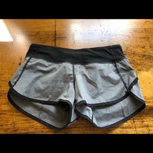 Lululemon speed shorts size 4
